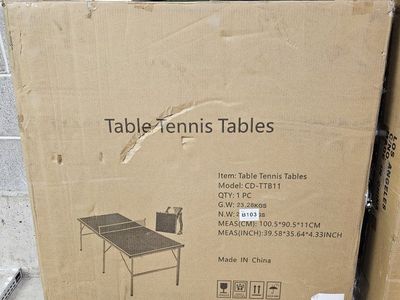 NIB, table tennis - ping pong table.