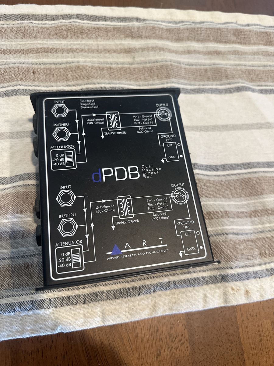 ART dPDB Dual Passive Direct Box