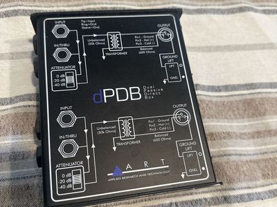 ART dPDB Dual Passive Direct Box