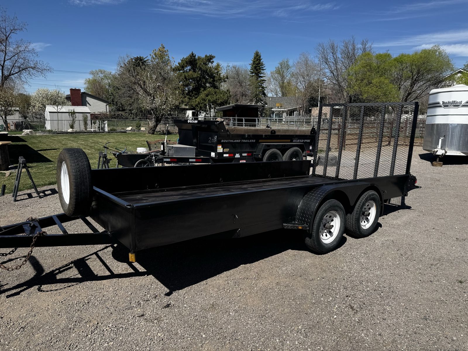 H&H 16x7 Utility Trailer