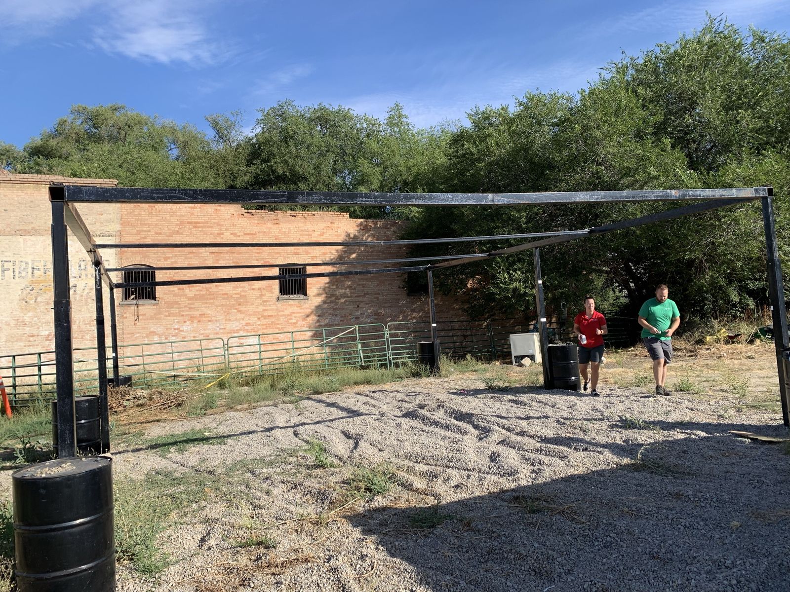 Used Outdoor Canopy/Awning Frame