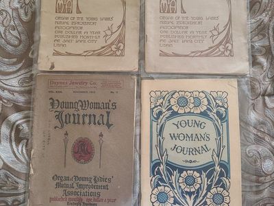 LDS Young Woman's Journal Magazines Lot (1912-1929) - 4 Issues