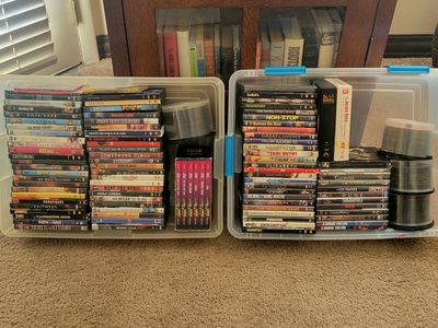 270 DVDs for $55