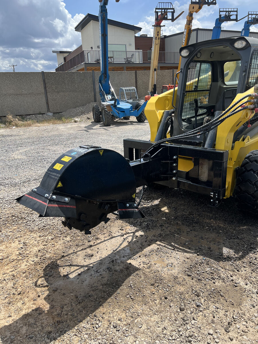 2025 New! Top Cat ECSSSTG200 Skid Steer Stump Grinder