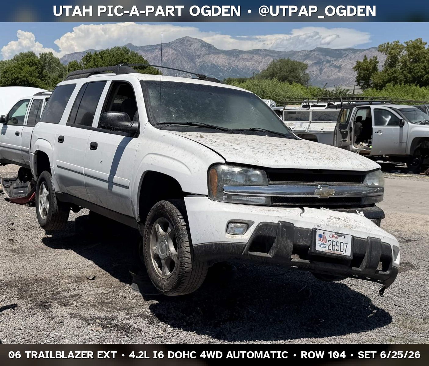 2006 Chevrolet Trailblazer EXT Parts - UTPAP Ogden