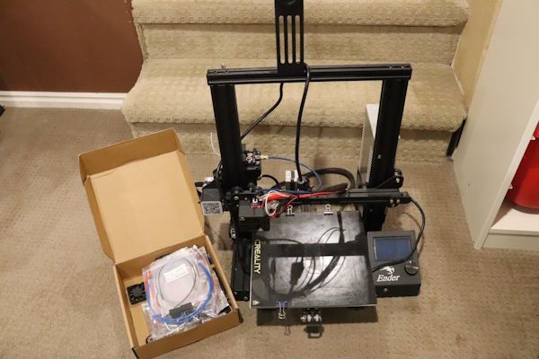 Creality Ender 3D Printer – Needs Minor Repair – Extras Included ($20)