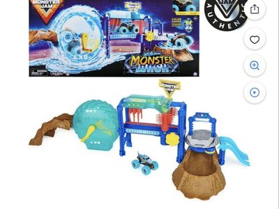 Monster Truck Car Wash Toy