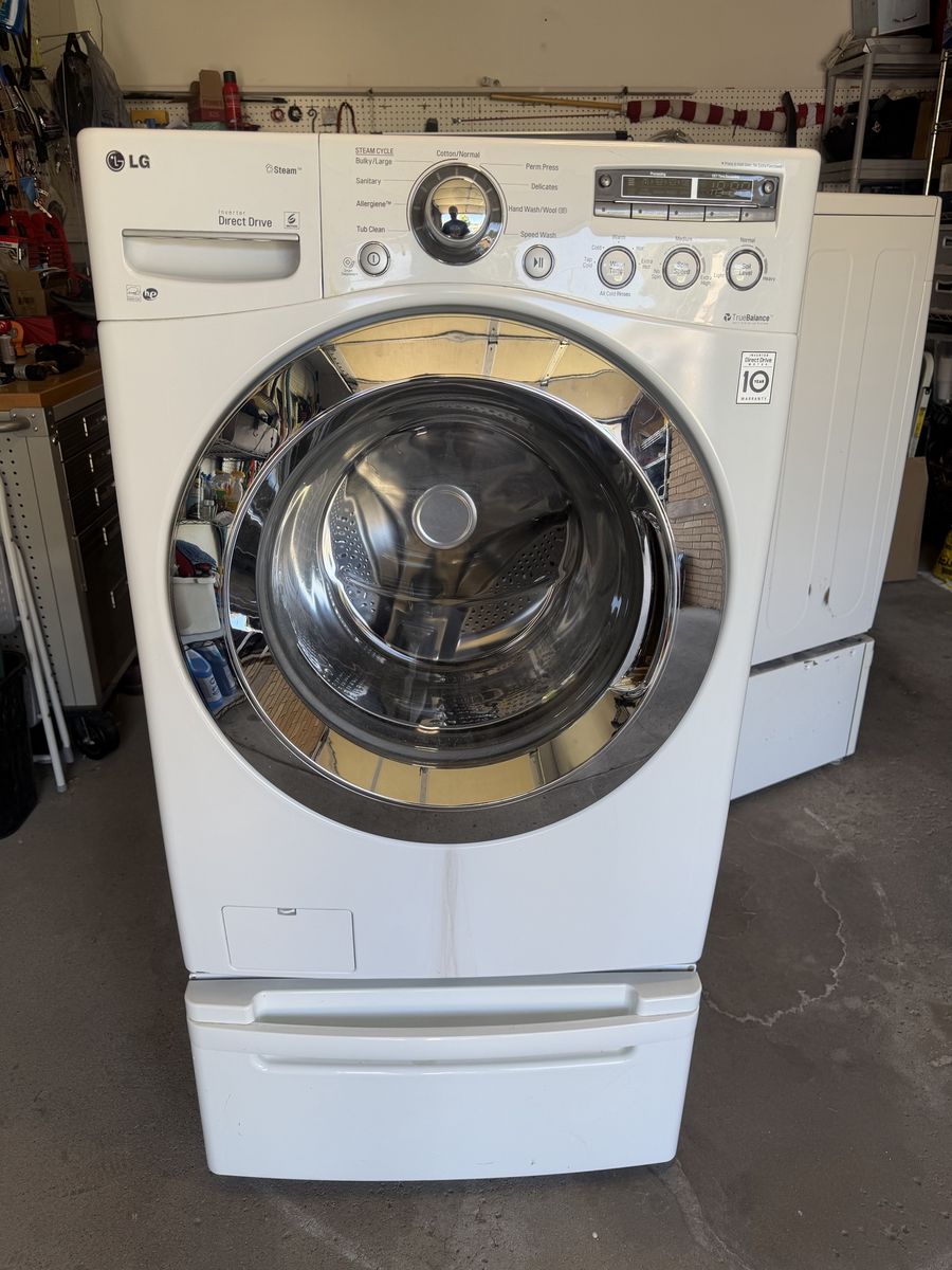 LG front load washer and dryer