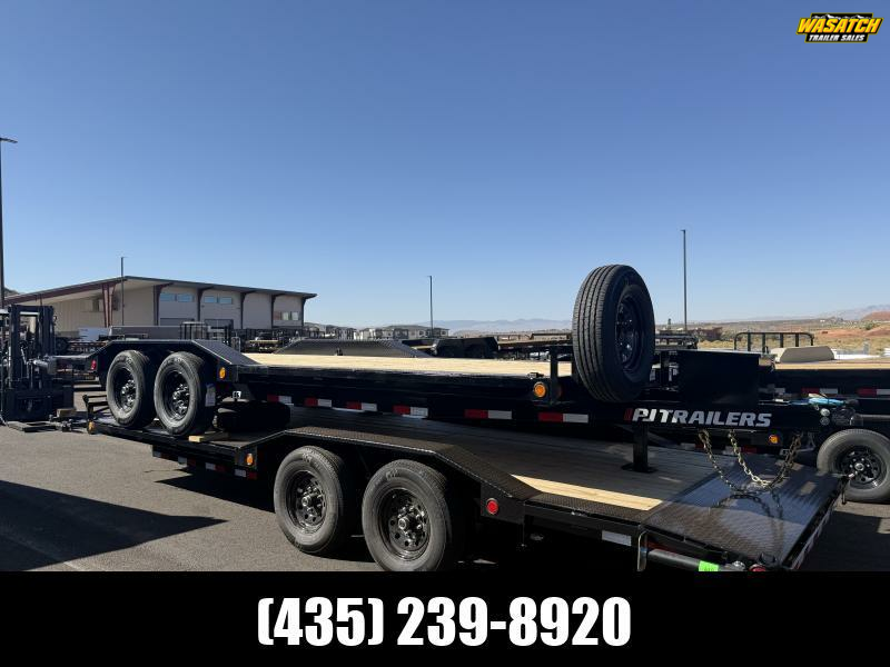 PJ Trailers 8.5X22 14K B6 6" CHANNEL SUPER WIDE Equipment Trailer