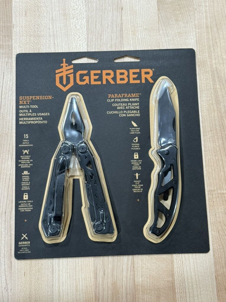 Gerber Suspension NXT Multi-Tool / Paraframe Knife