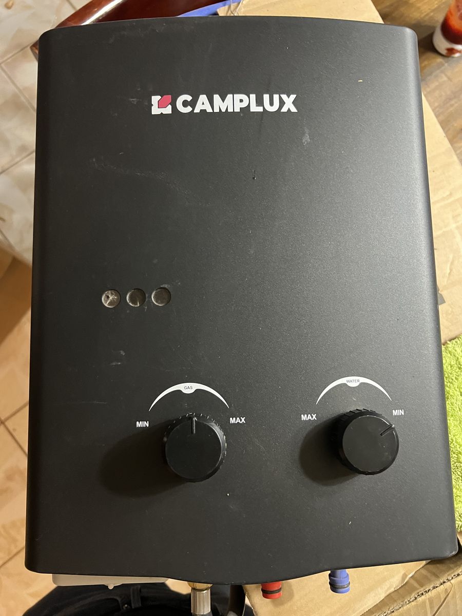 Camplux camping water heater