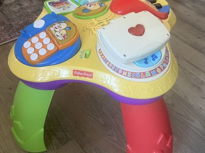 Fisher-Price Laugh & Learn Smart Stages Learning Table Activity Center Interactive Toy