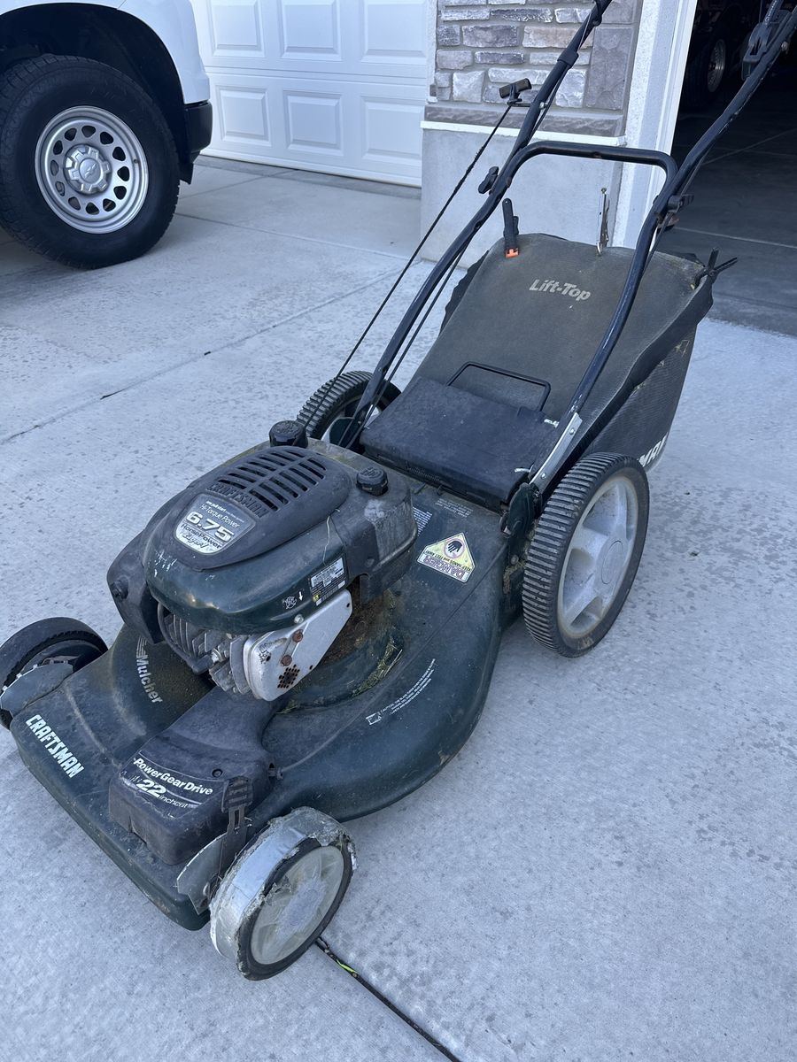 Craftsman 22" Gas Lawn Mower 6.75 hp