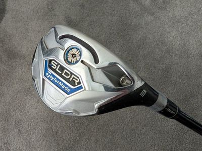 TaylorMade SLDR hybrid with Fuji stuff shaft