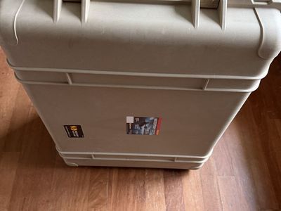 Pelican 1630 Watertight Protector Case - Tan, Durable Storage Solution