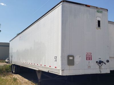 53' VAN SWING DOOR ALUMINUM ROOF 14'