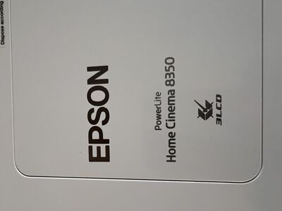 Epson 8350 PowerLite Home Cinema Projector