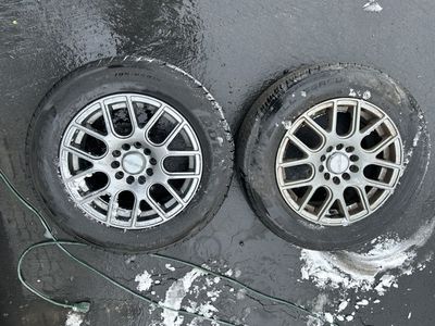 2 Rims And Almost New Tires 195/65R/15
