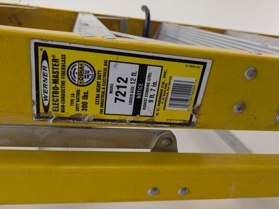 great 12' A frame ladder