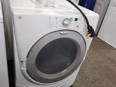 Whirlpool Duet Front-Load Electric Clothes Dryer - White