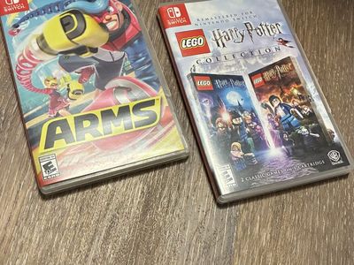 ARMS and Lego Harry Potter Switch Games