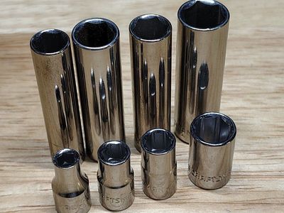 Craftsman 1/4" Drive SAE Loose Sockets 8 pcs