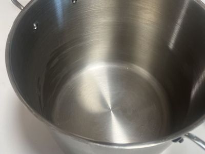 All-Clad 20 Qt Stock Pot with Lid — used, like New