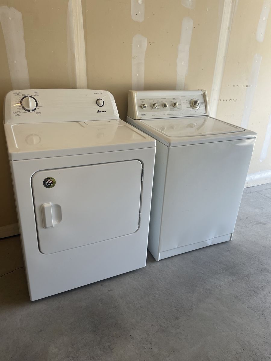 Washer and dryer