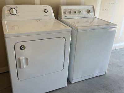 Washer and dryer