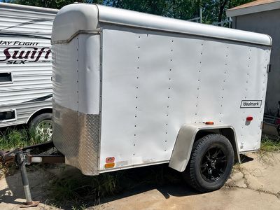 5x8 Trailer New Hubs Wheels Tires