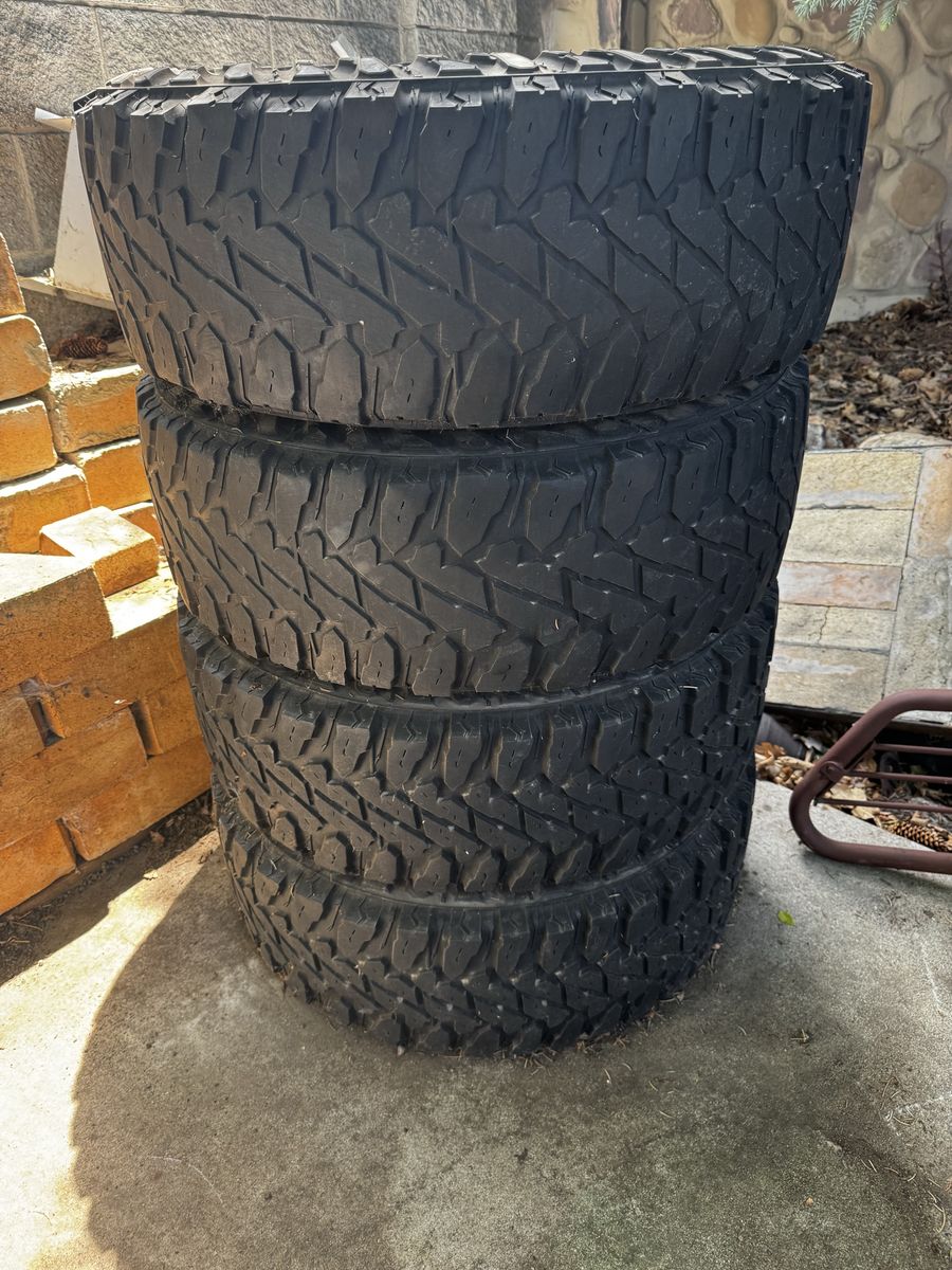 Yokohama Geolandar M/T G003 All-Terrain Tires - Set of 4 (Used, Good Condition)