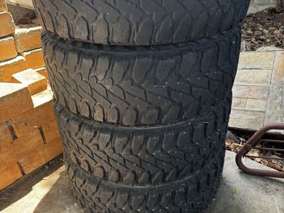 Yokohama Geolandar M/T G003 All-Terrain Tires - Set of 4 (Used, Good Condition)