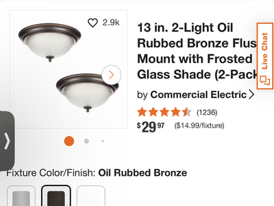 13 inch Round Flushmount Lights