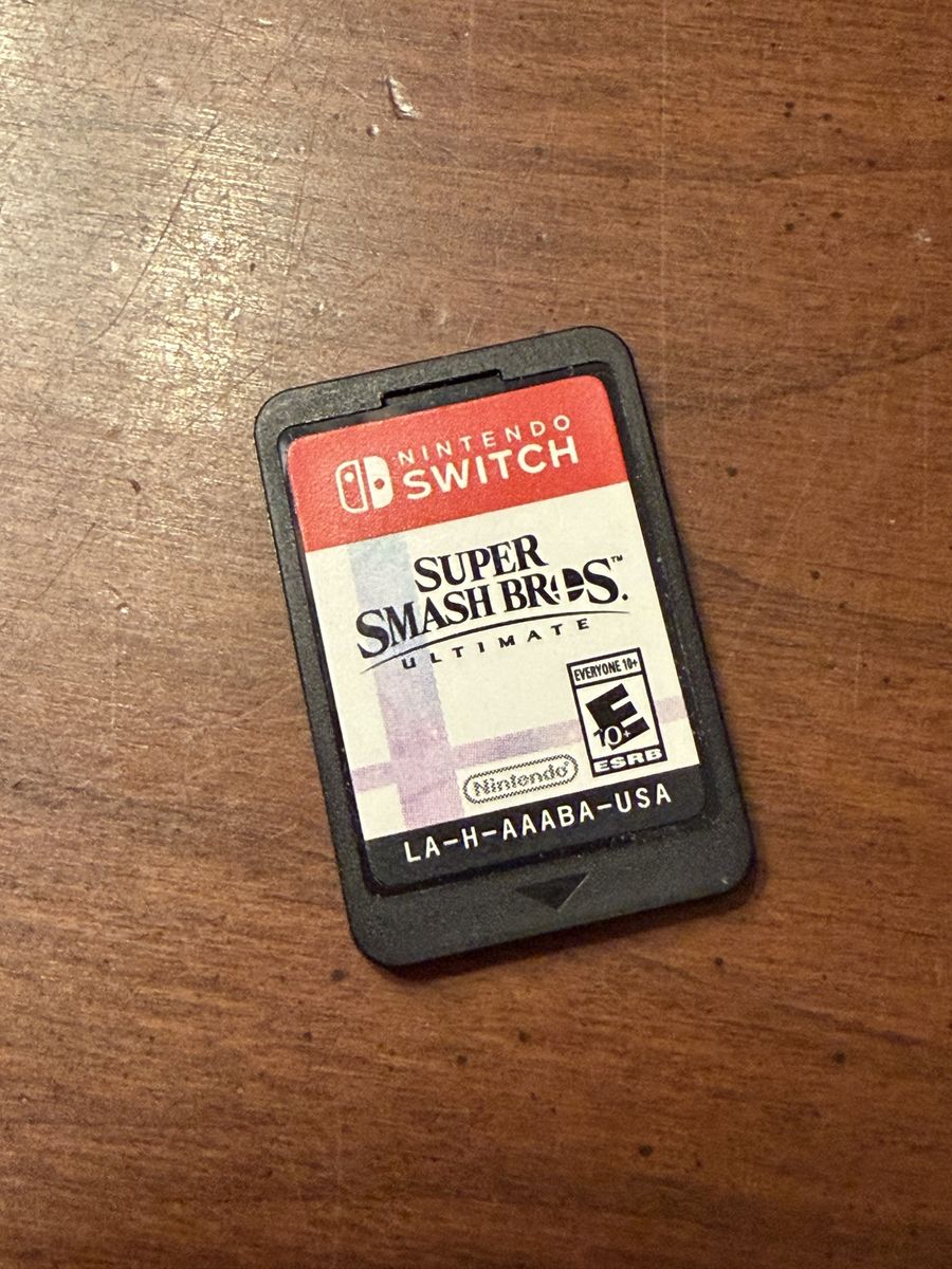 Super Smash Bros Ultimate Nintendo Switch Game