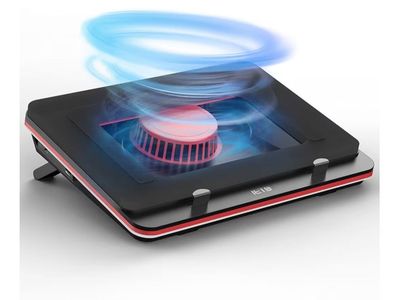 NEW IETS GT500 Turbo Fan Laptop Cooling Pad