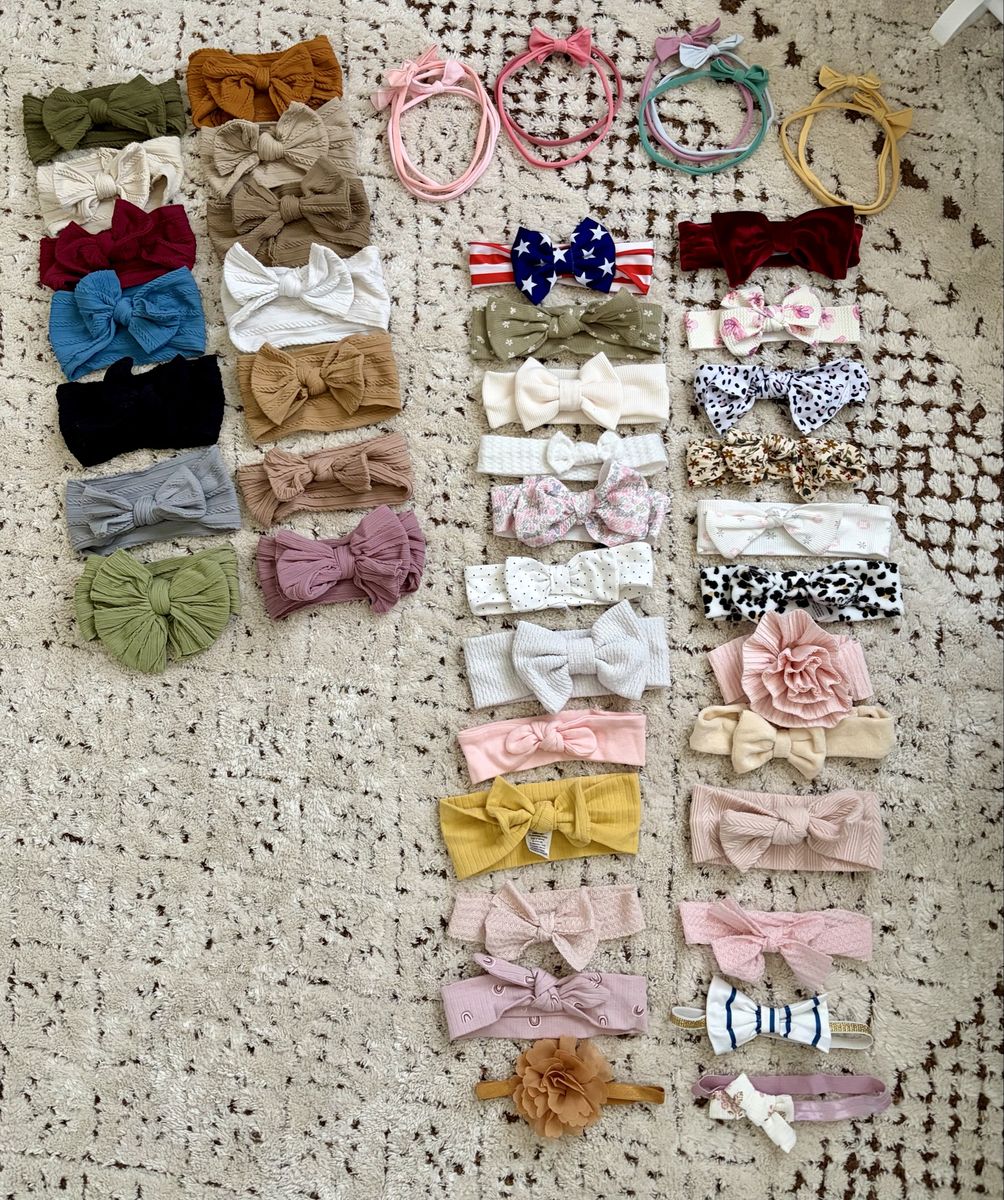 Baby Girl Headbands with Bows