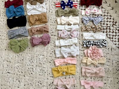 Baby Girl Headbands with Bows