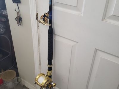 DEEP SEA FISHING ROD AND REEL