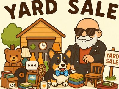 Memorial Day Weekend Yard Sale