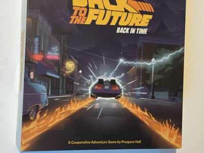 NEW! Funko Games Back to the Future: Back in Time Cooperative Adventure Board Game Age 10+