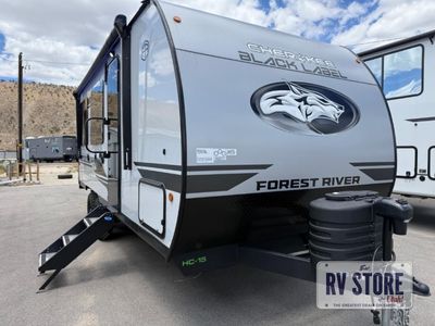 2026 Forest River RV Cherokee Grey Wolf Black Label 18RRBL Toy Hauler Travel Trailer