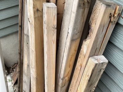 FREE ROUGH CUT WOOD - YOU HAUL!