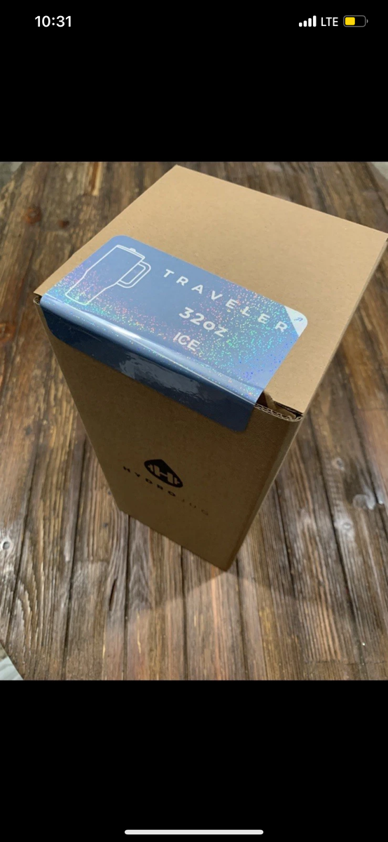 Hydrojug Ice Blue Sparkly 32 Ounce Traveler NIB