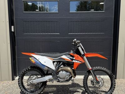 2021 KTM 450 SXF Dirt Bike - 80 Hours, New Chain & Sprockets, FMF Exhaust