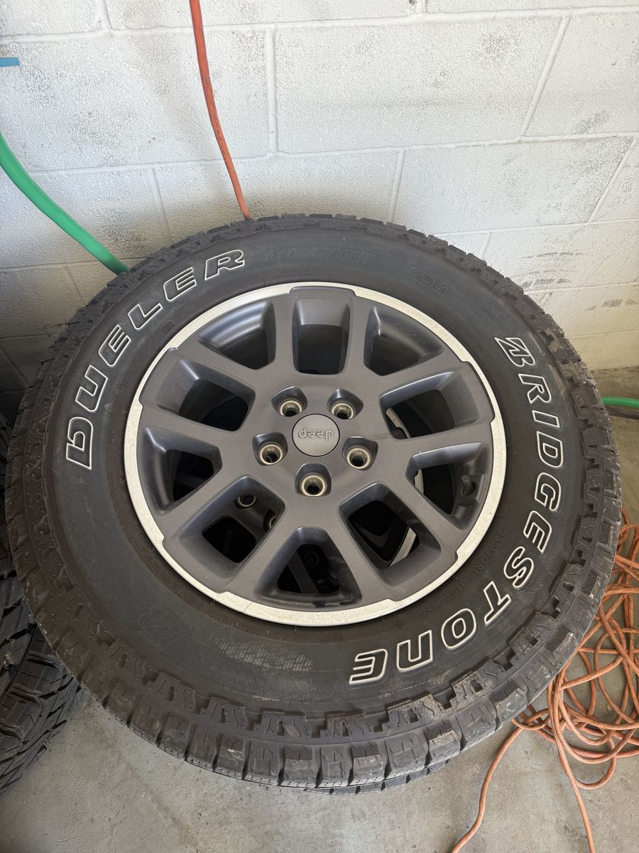 Jeep 5x5 Wheels And Tires