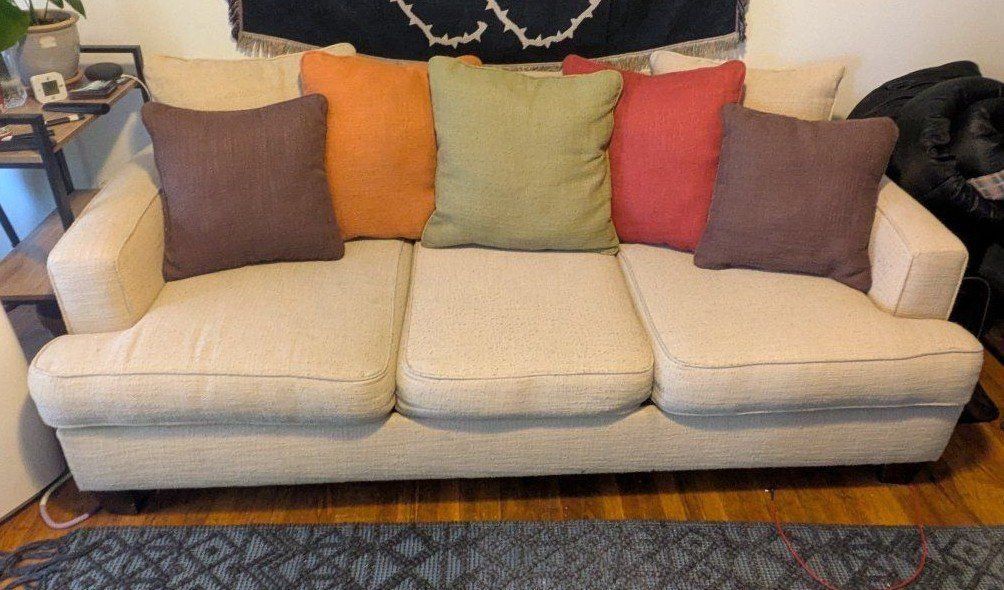 Colorful Cushion Couch