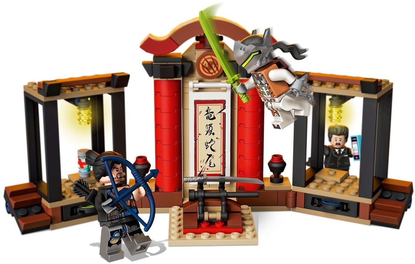 LEGO Overwatch Hanzo vs Genji
