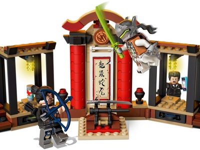 LEGO Overwatch Hanzo vs Genji