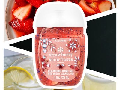BATH & BODY WORKS -- STRAWBERRY SNOWFLAKES