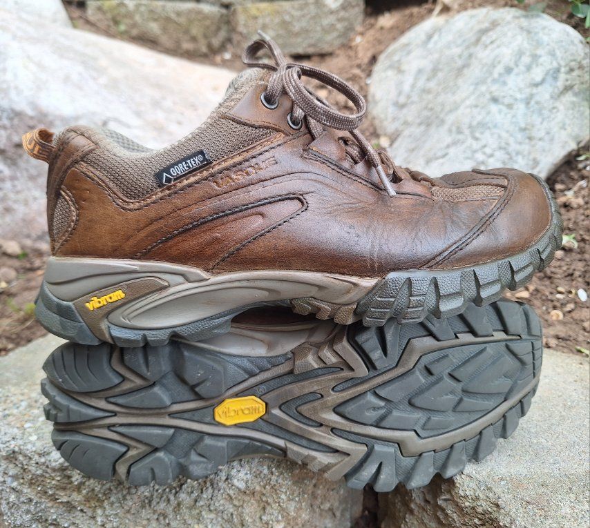 Vasque Mantra Brown Leather Hiking Shoes Sz 8.5